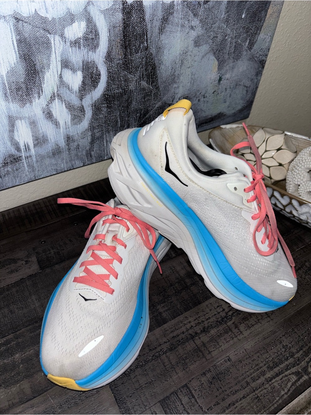 Hoka Bondi 8 running shoes WONENS SZ 10.5 - Picture 14 of 16
